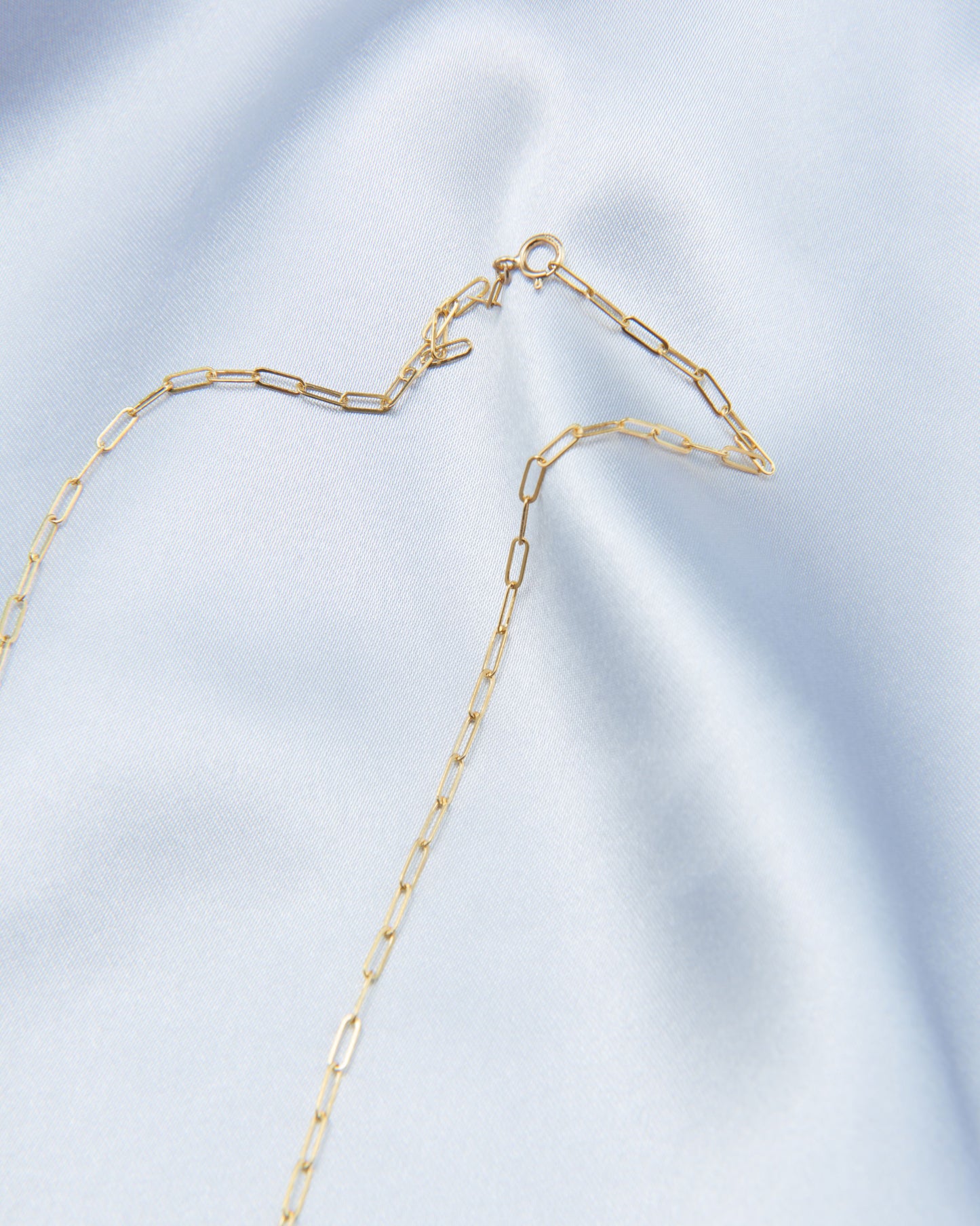 Grey Baroque Coin Necklace