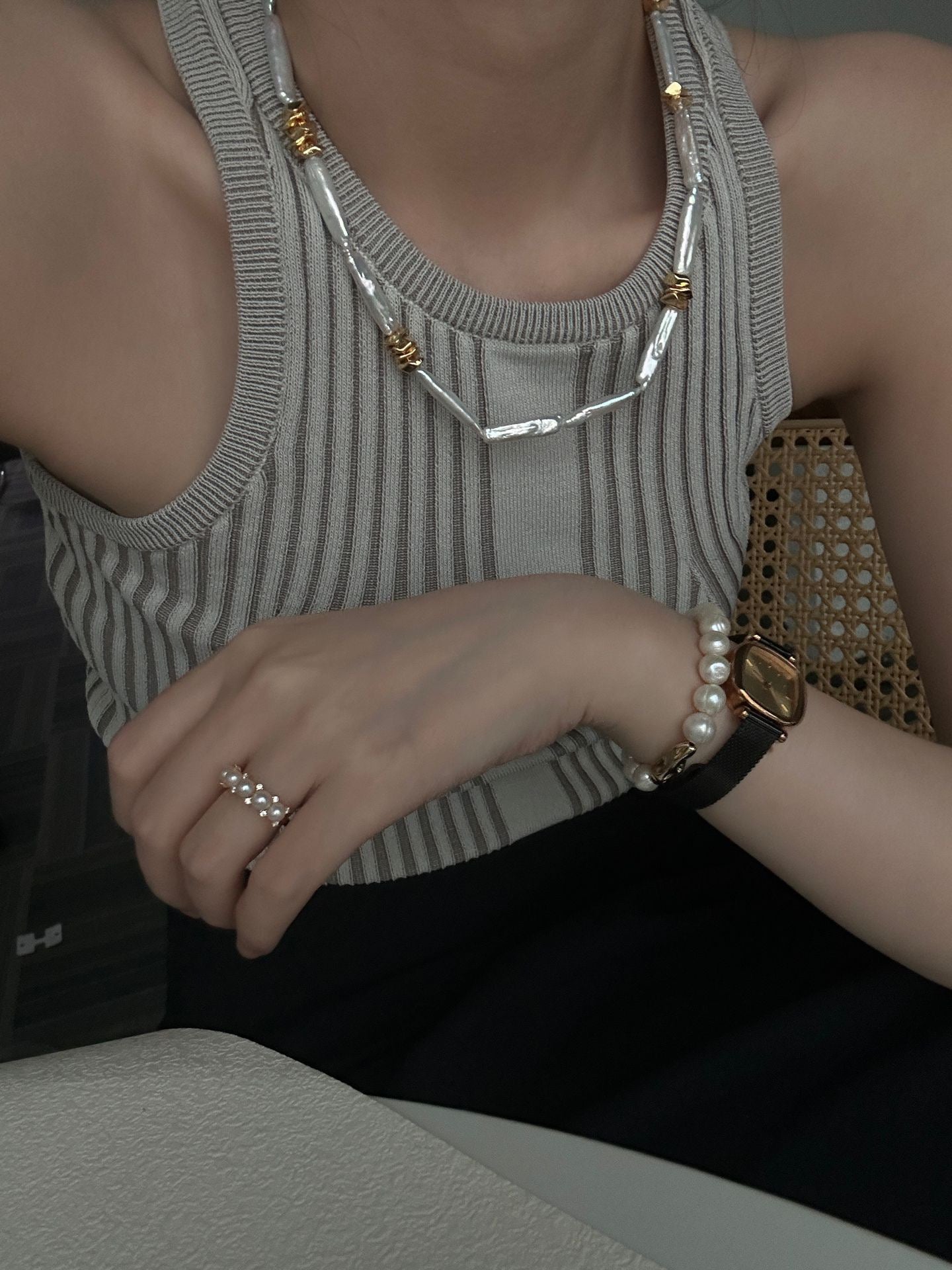 Linear Harmony Necklace