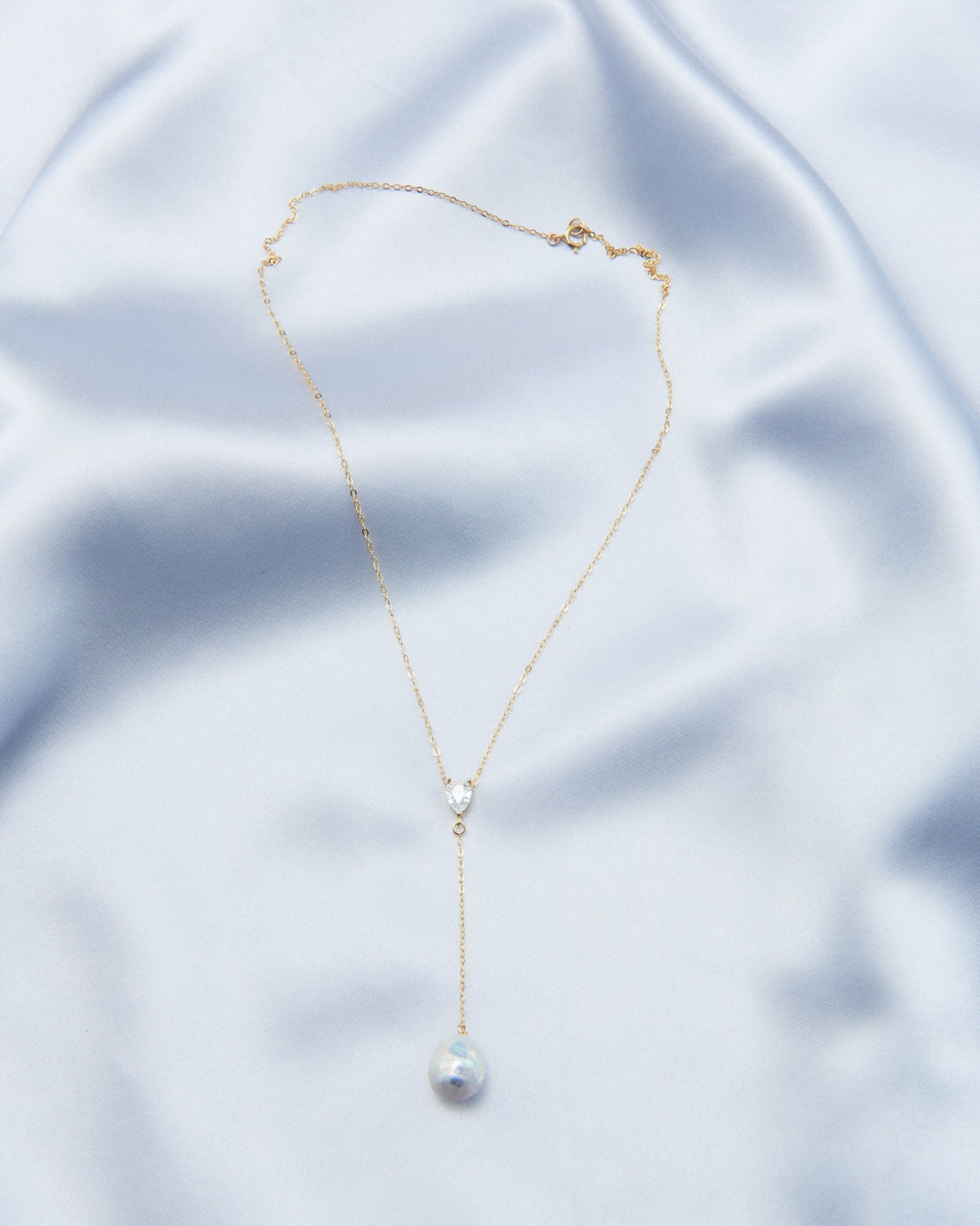 Baroque Pearl Pendant Necklace