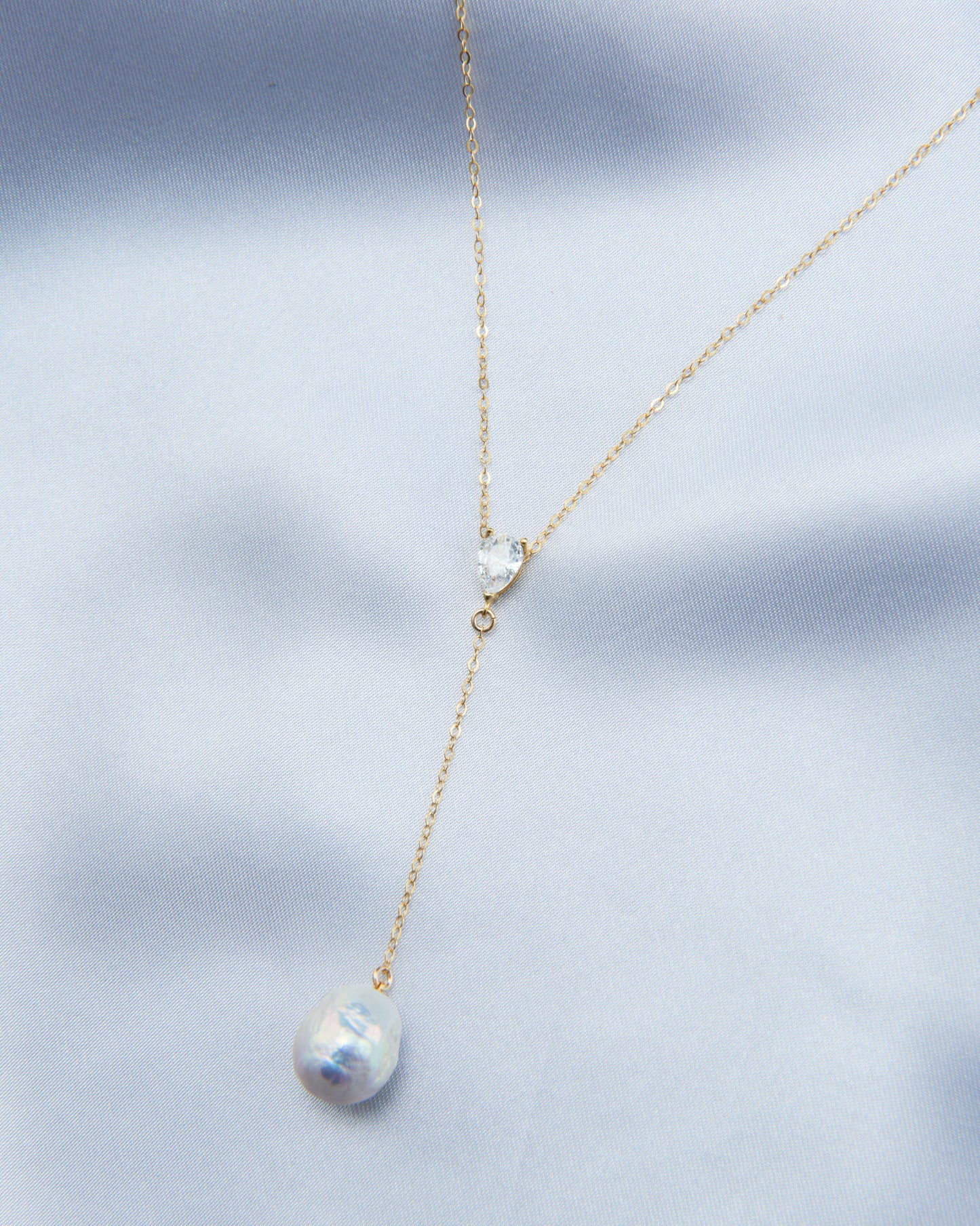Baroque Pearl Pendant Necklace