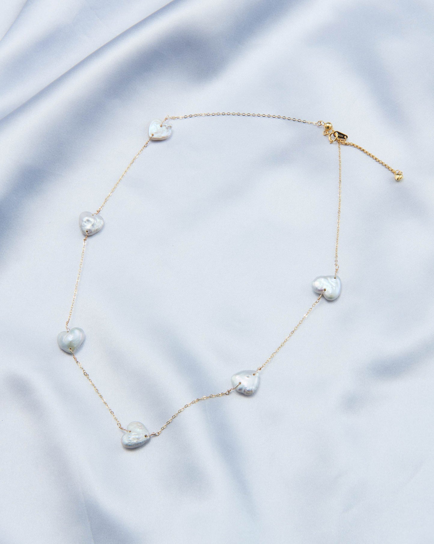 Dainty Heart Charm Necklace