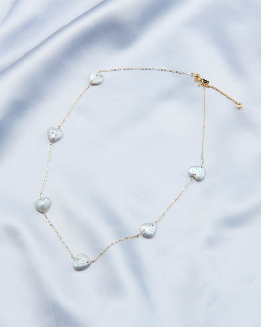 Dainty Heart Charm Necklace