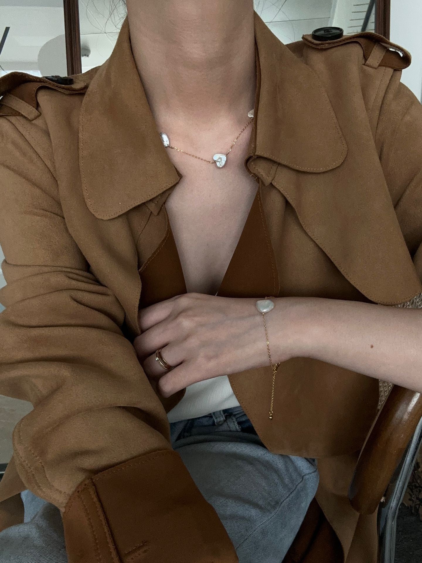 Dainty Heart Charm Necklace